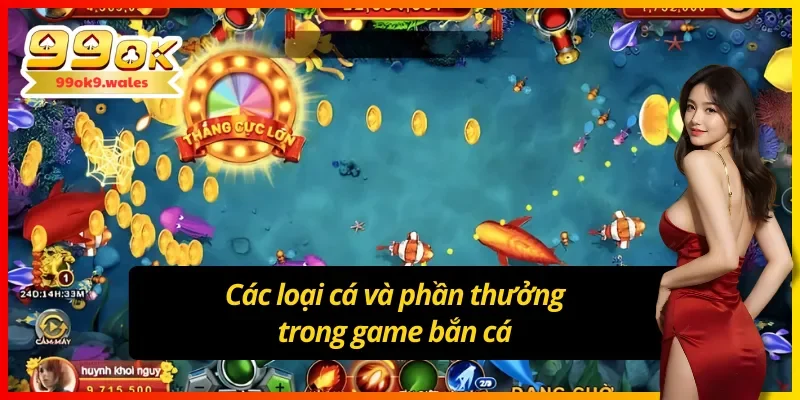 Khám phá những loài cá đặc sắc trong Bắn Cá Thủy Triều